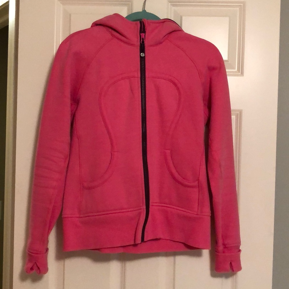 Lululemon zip up sweatshirt. Scuba